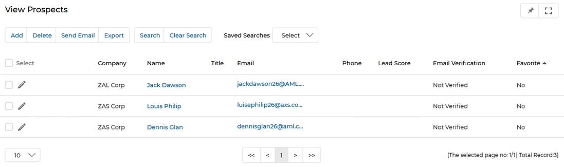 Select and Mapping Fields — column-to-field mapping