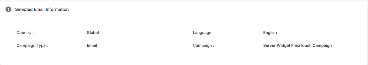 Provide Details of Your Email section showing Name Your Email, Insert The Subject Line, From Name, and Sender Email Address fields with an Edit Details button