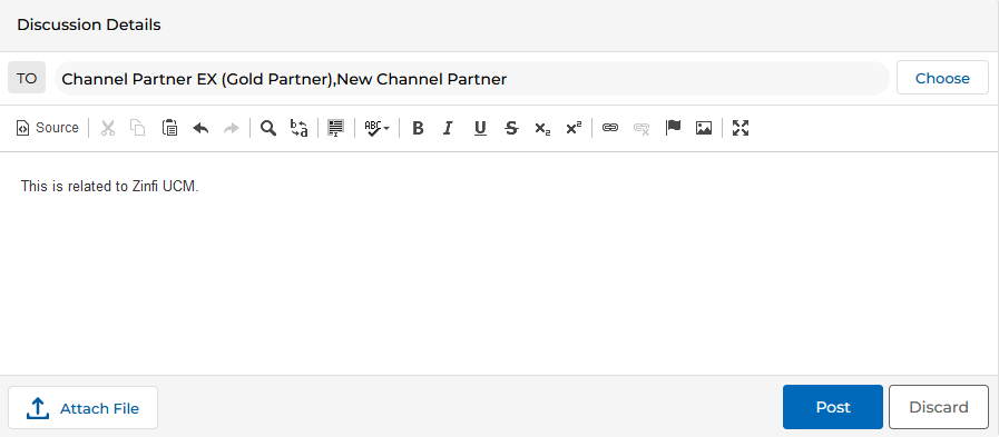 Choose recipient window showing User/Group toggle and checkbox list