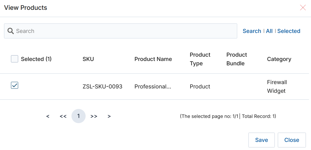 View a Rebate Rule with collapsed Rebate Entitlements and collapsed Rebate Product Association related lists each showing an Add button