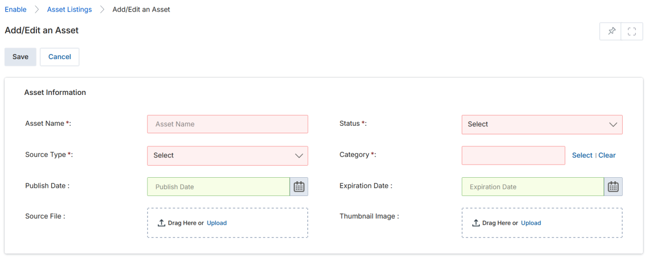 Add new category form with Name, Parent Category, Sort Order, Status, and Description fields