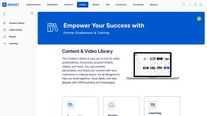 Content Library navigation showing Content Library and sub-menu items