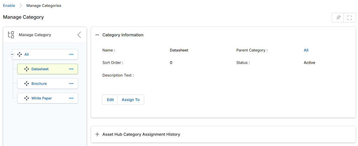 View Assets page with Bulk Upload button highlighted