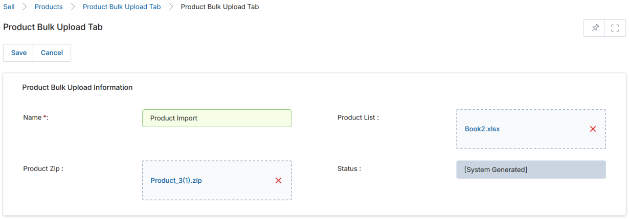 Sheet 1 (Categories) — CategoryName, Description, ParentCategoryName columns with sample data
