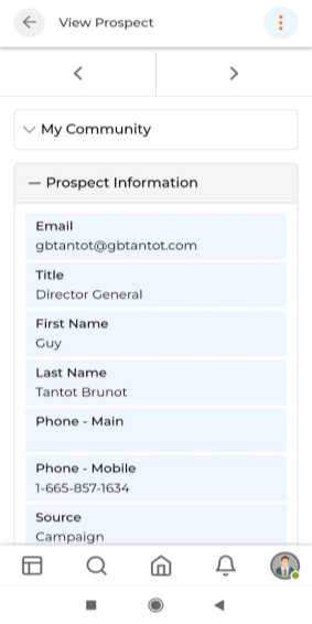 Tasks sub-menu selected and View Task list showing Task Name, Start Date, Due Date, Status